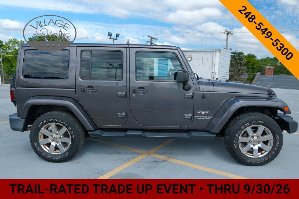 Used 2016 Jeep Wrangler Unlimited Sahara with VIN 1C4HJWEG2GL170877 for sale in Royal Oak, MI