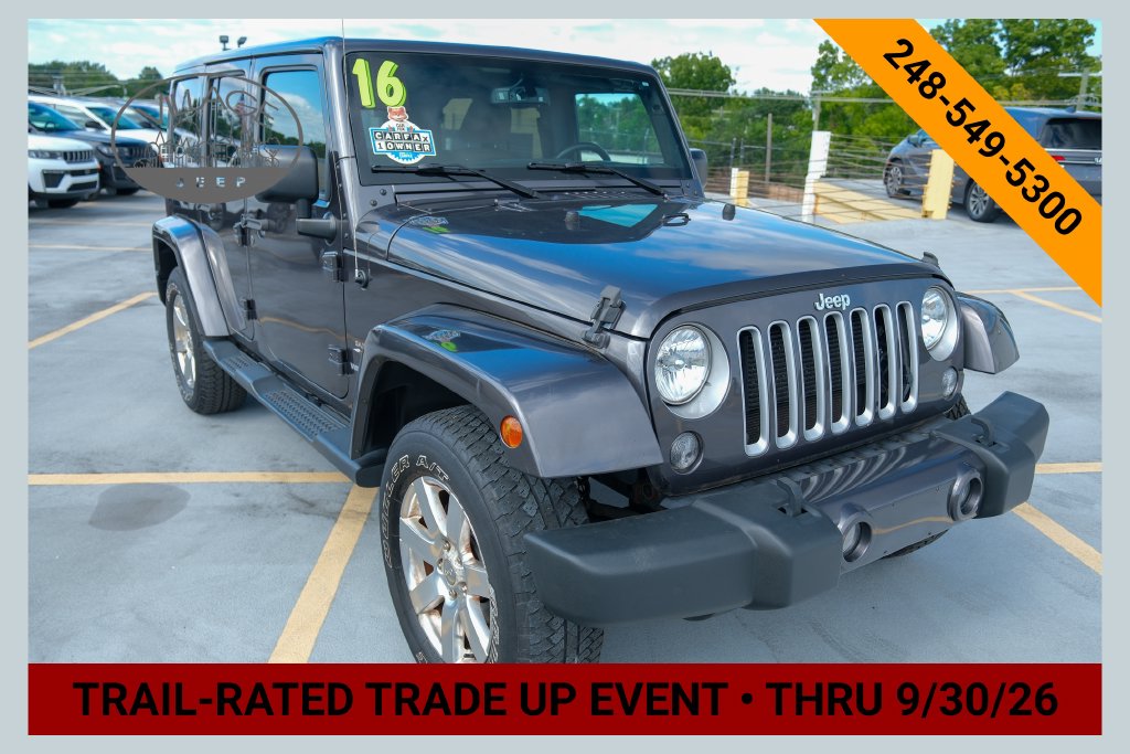 2016 Jeep Wrangler SUV 