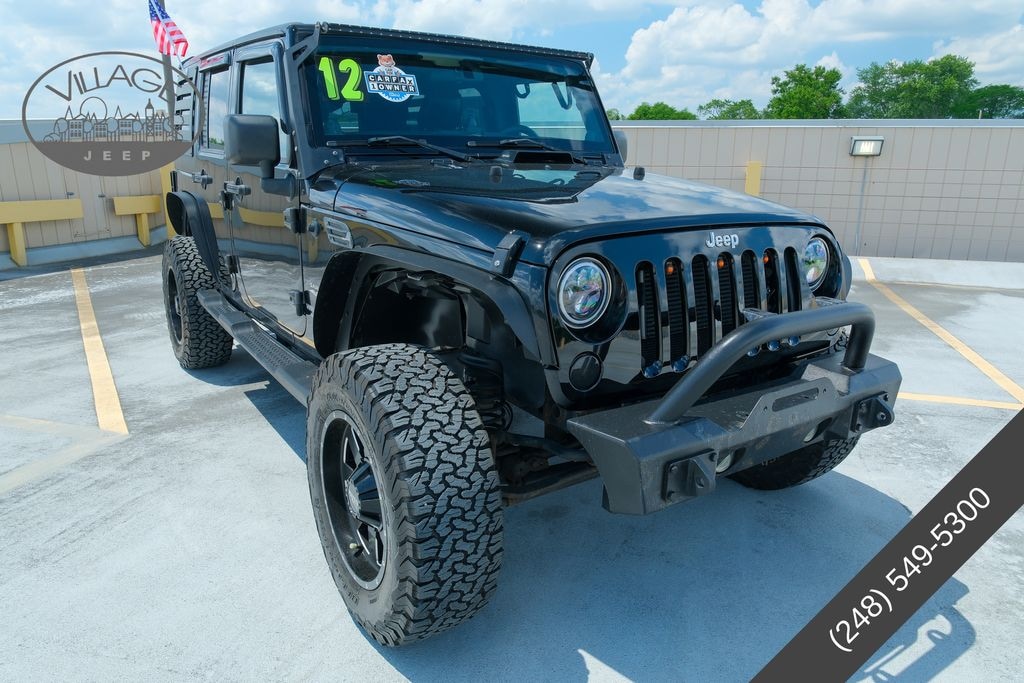 Used 2012 Jeep Wrangler Unlimited Sahara SUV