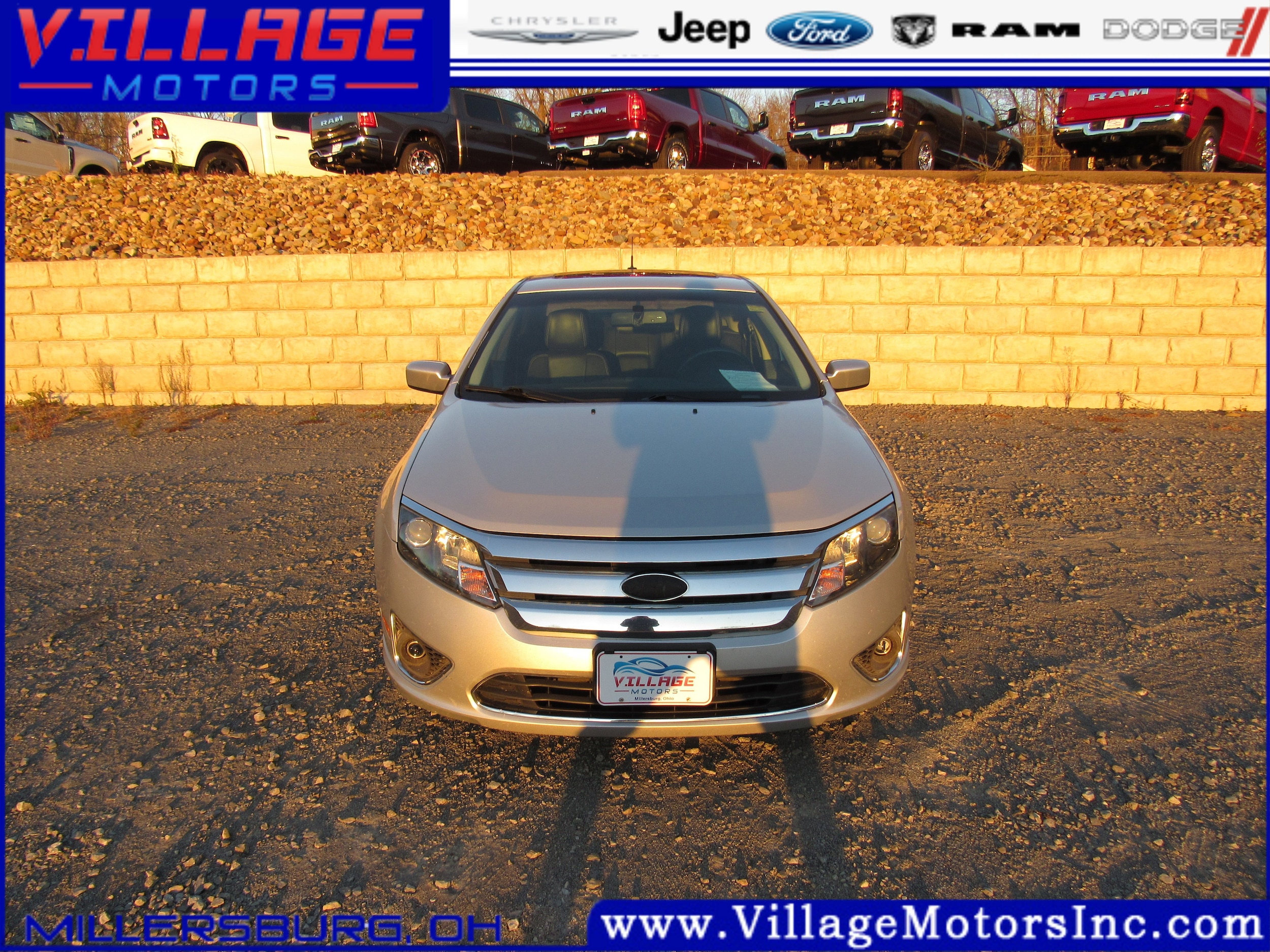 Used 2010 Ford Fusion SEL with VIN 3FAHP0JG9AR334982 for sale in Millersburg, OH