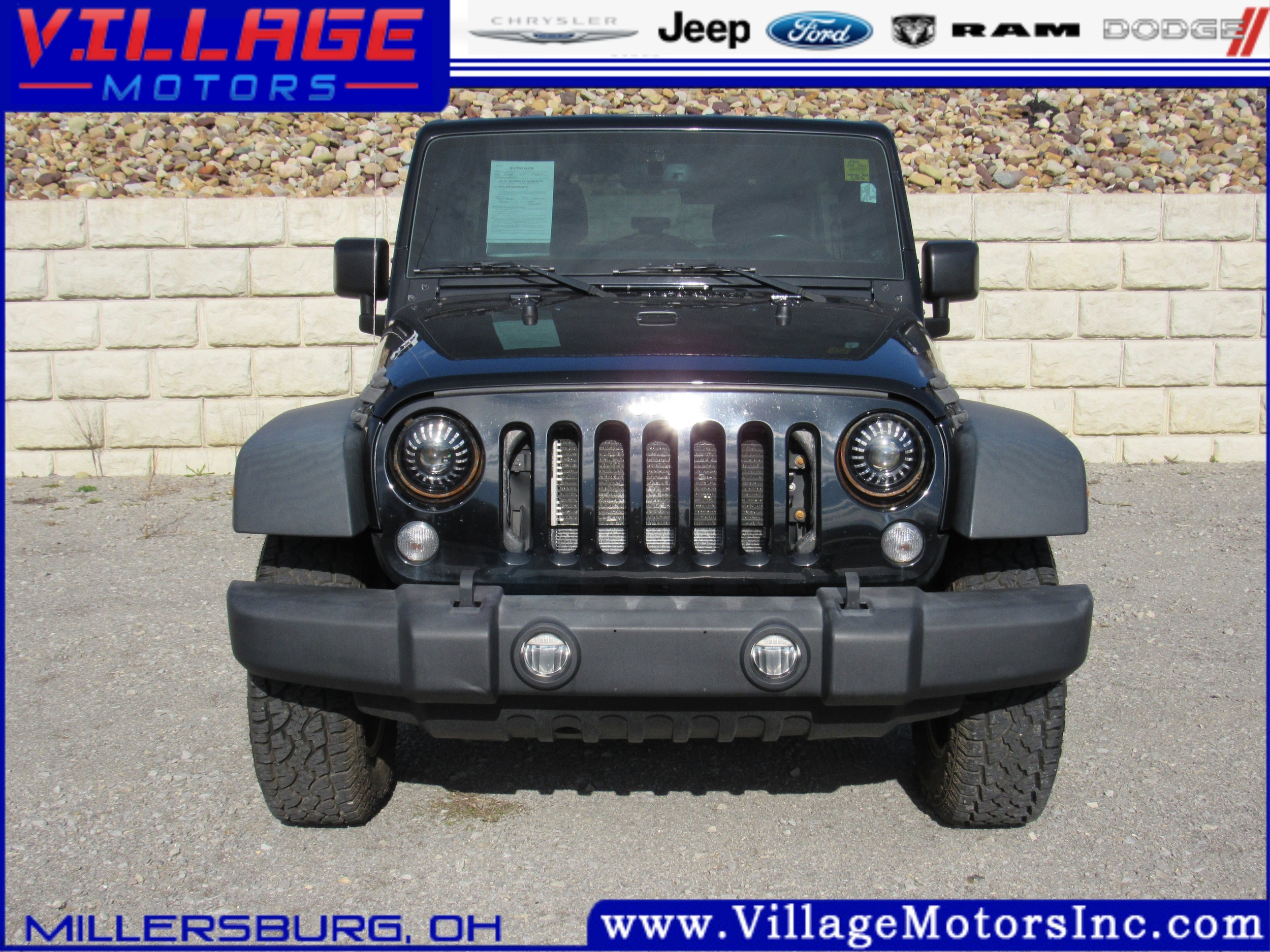 Used 2018 Jeep Wrangler JK Unlimited Sport S with VIN 1C4BJWDG1JL858657 for sale in Millersburg, OH