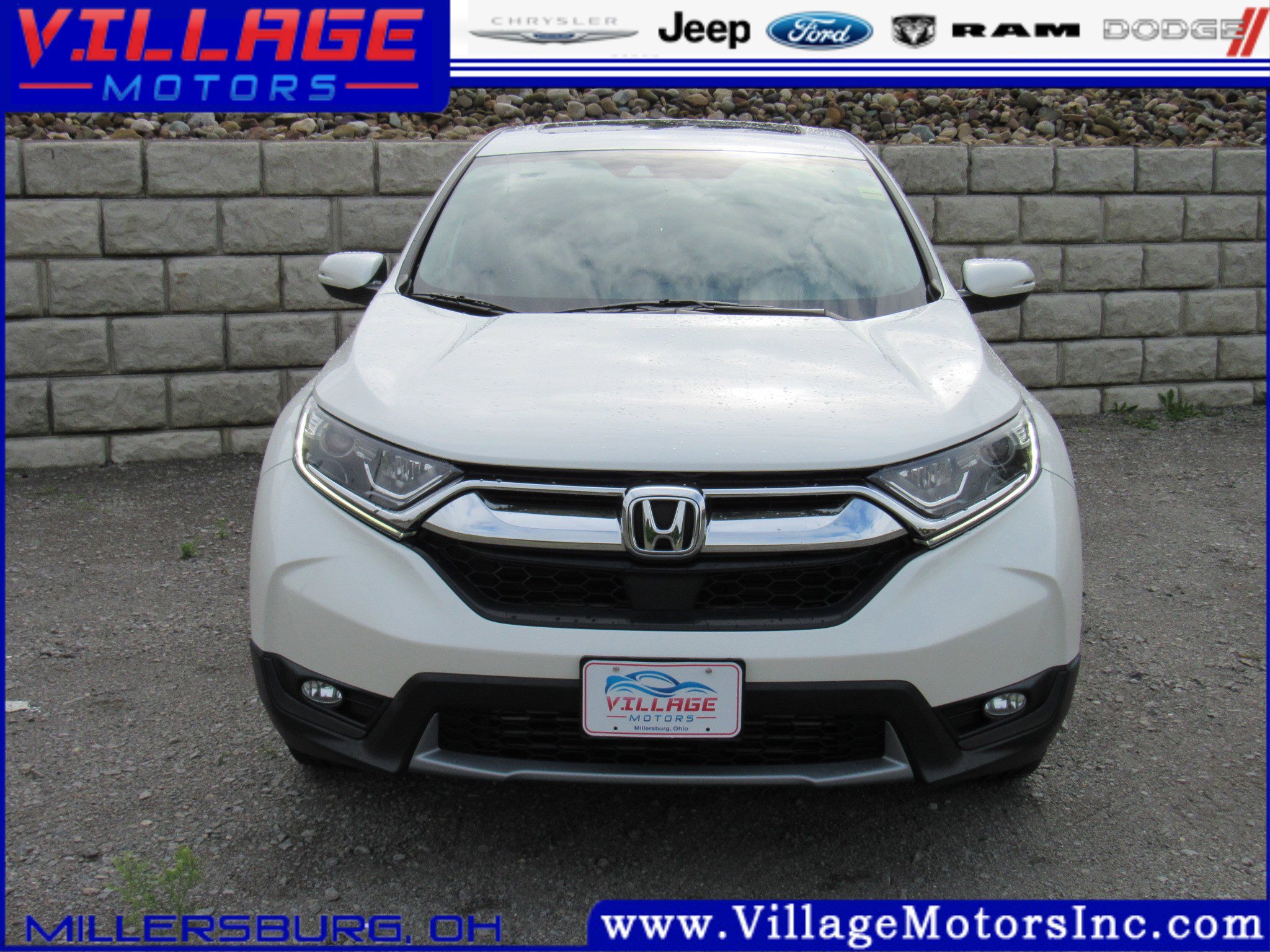 Used 2018 Honda CR-V EX-L with VIN 2HKRW2H8XJH612173 for sale in Millersburg, OH