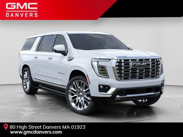 Glacier White Tricoat 2026 GMC Yukon XL SUV / Crossover Four-Wheel Drive Automatic