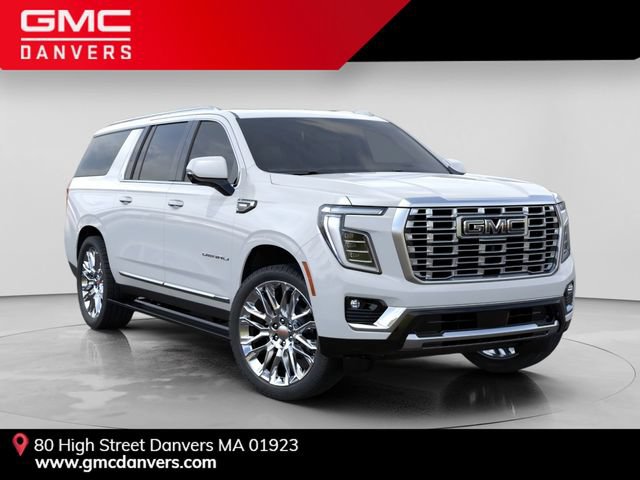 Glacier White Tricoat 2026 GMC Yukon XL SUV / Crossover Four-Wheel Drive Automatic