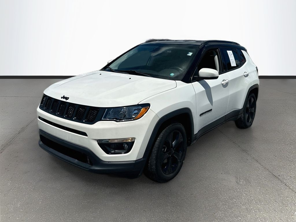 Used 2020 Jeep Compass Altitude with VIN 3C4NJCBB1LT158891 for sale in Leesburg, FL