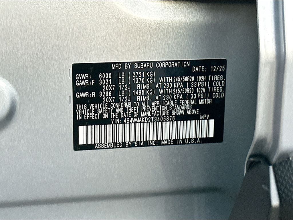 2026 Subaru Ascent Touring - Photo 34
