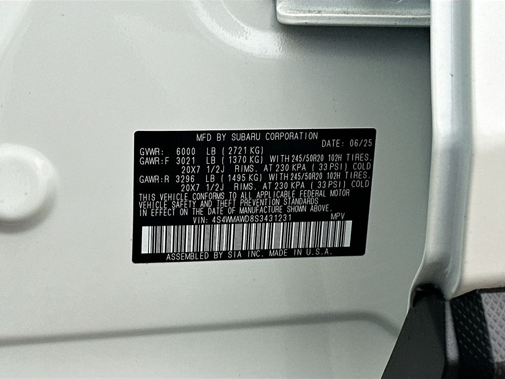 2025 Subaru Ascent Onyx Edition-Touring - Photo 34