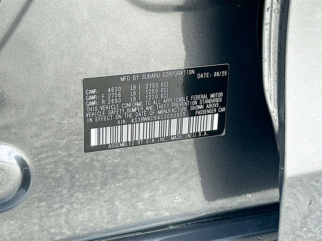 2025 Subaru Legacy Premium - Photo 29