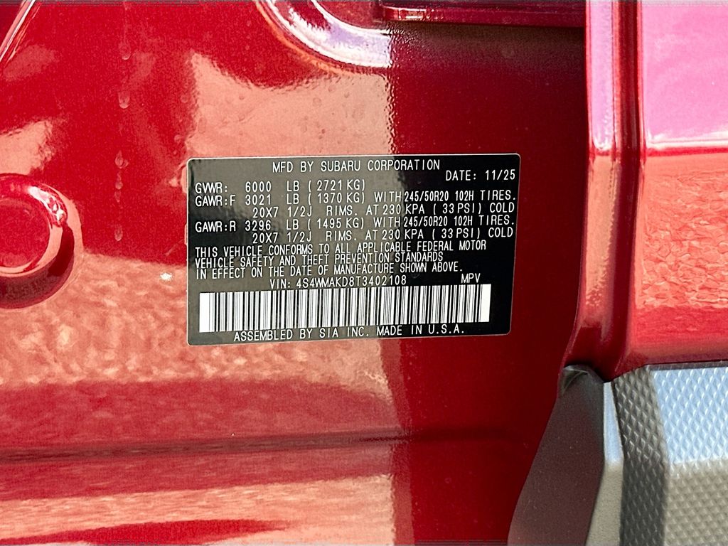 2026 Subaru Ascent Touring - Photo 34