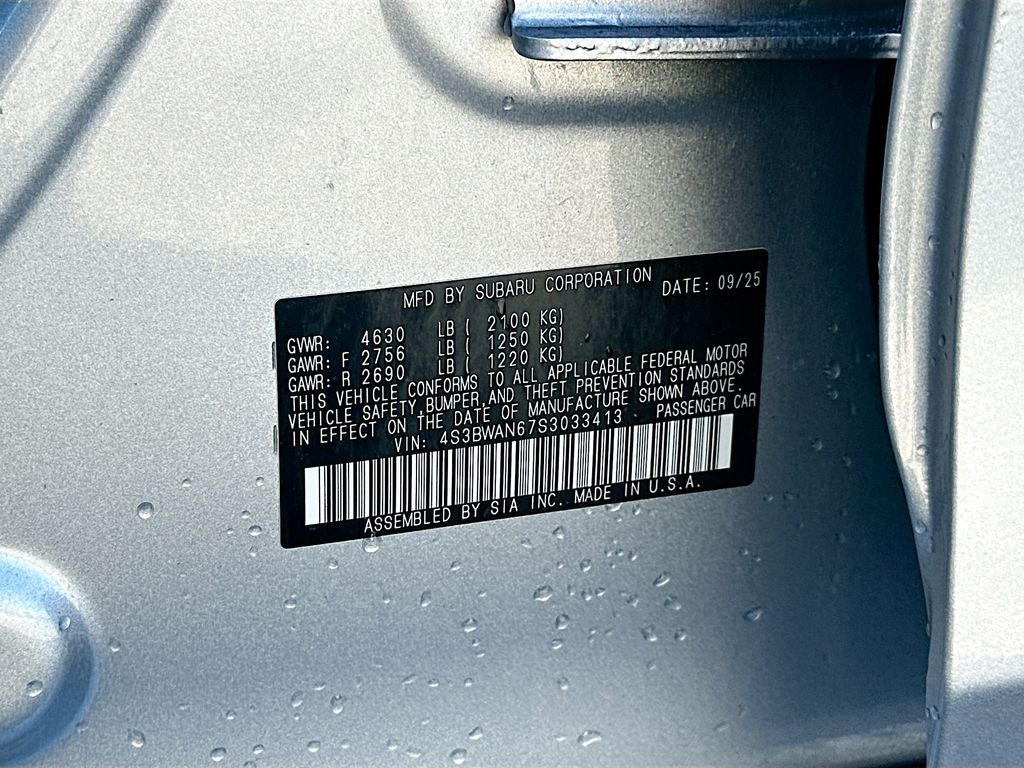 2025 Subaru Legacy Limited - Photo 33