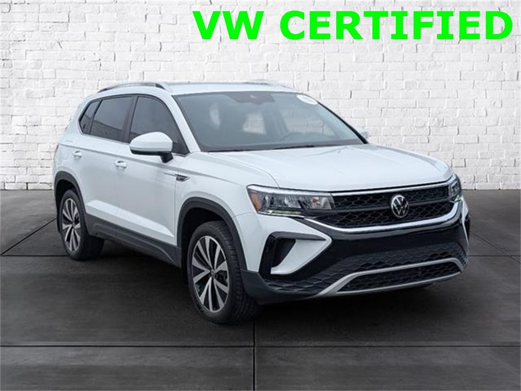 Certified 2022 Volkswagen Taos SE with VIN 3VVSX7B24NM088312 for sale in Chattanooga, TN