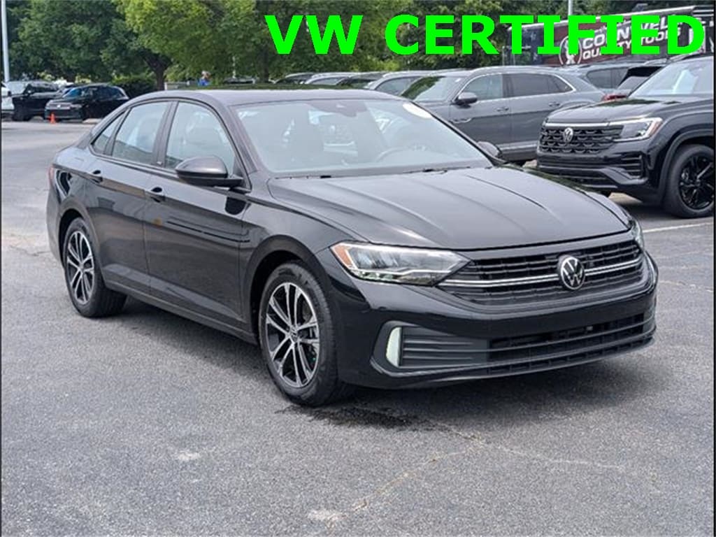 Certified 2024 Volkswagen Jetta Sport with VIN 3VWBM7BUXRM001475 for sale in Chattanooga, TN