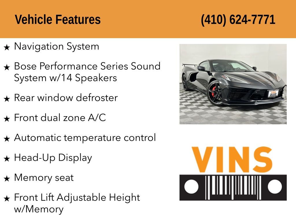 Image of 2020 Chevrolet Corvette Stingray Coupe