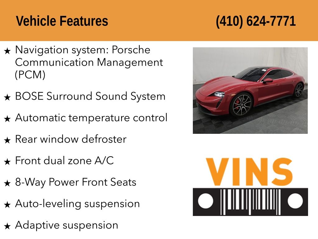 Image of 2024 Porsche Taycan 4S Sedan