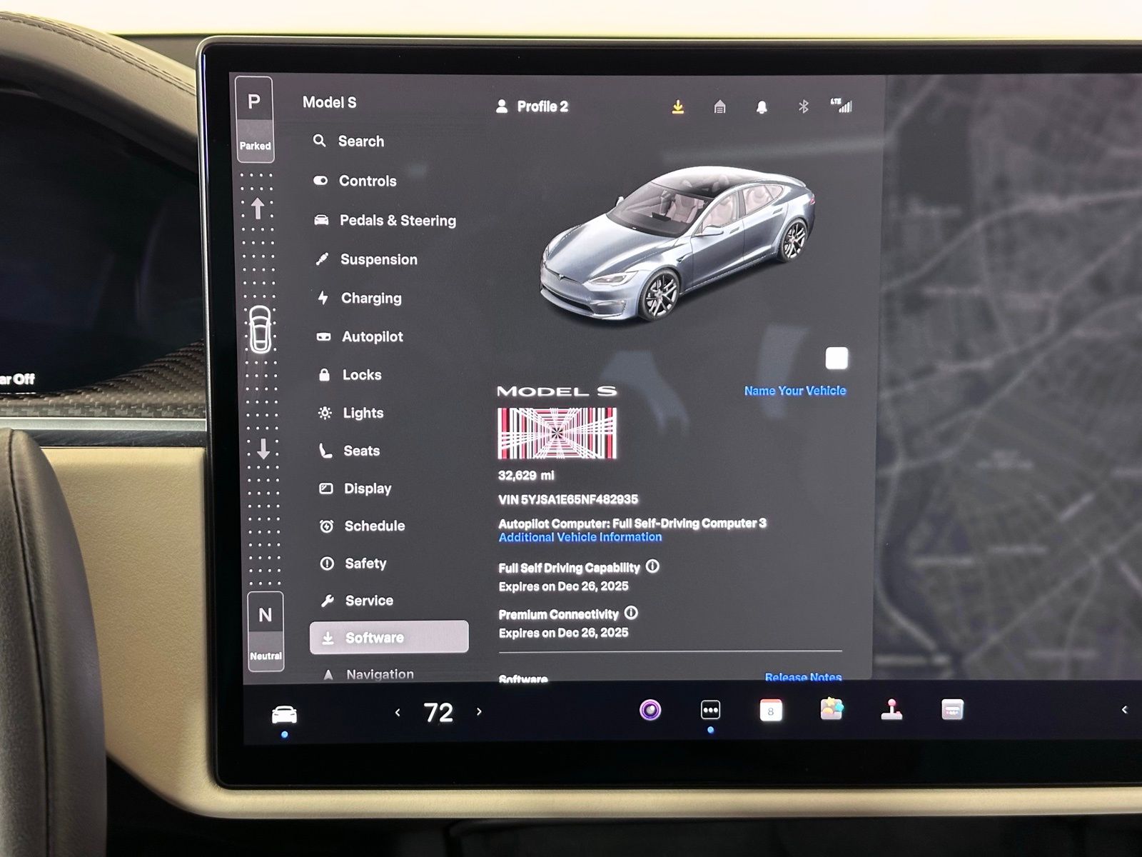 2022 Tesla Model S Plaid photo 3