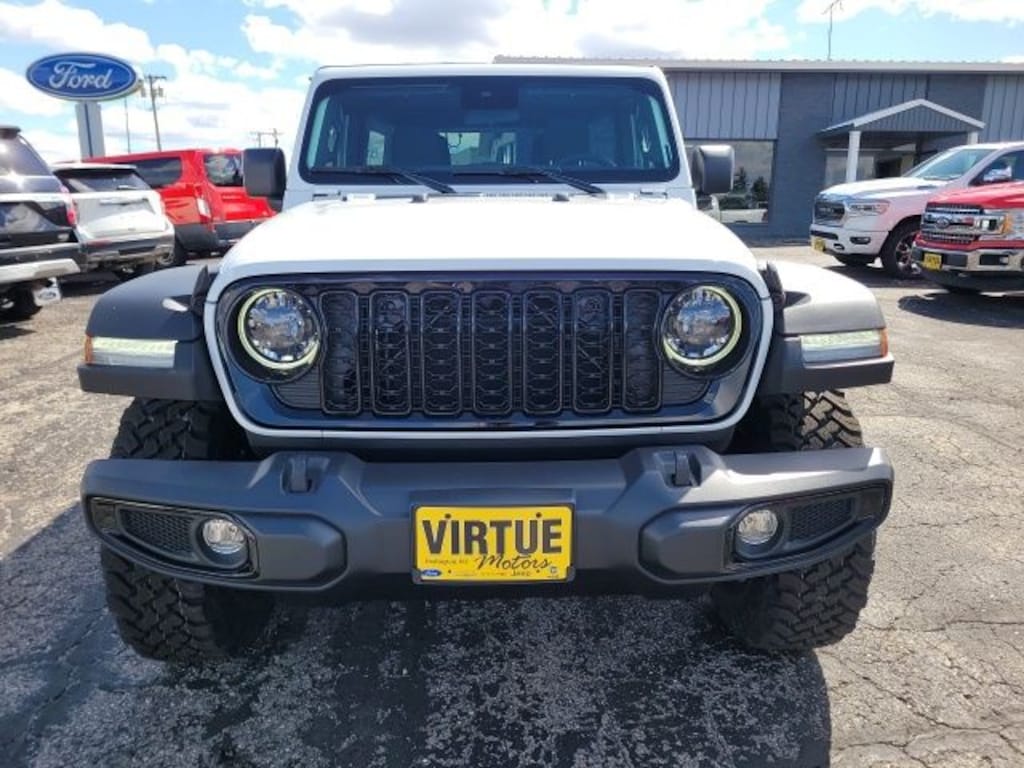 New 2024 Jeep Wrangler 4-DOOR WILLYS Sport Utility