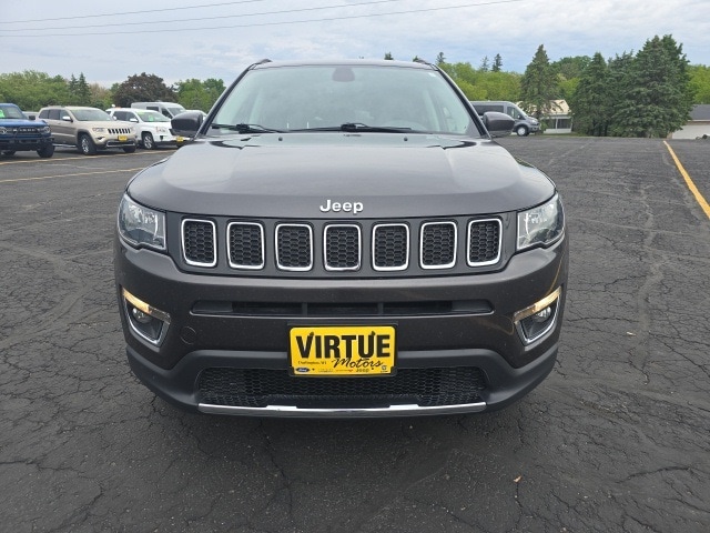 Used 2020 Jeep Compass Limited with VIN 3C4NJDCB1LT255819 for sale in Darlington, WI