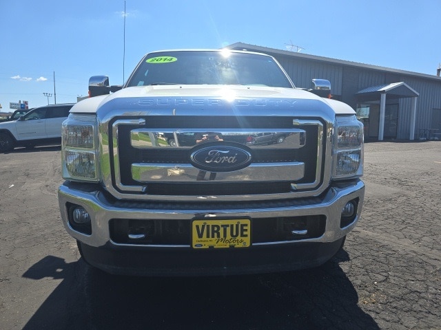 Used 2014 Ford F-250 Super Duty Lariat with VIN 1FT7W2BT6EEA47656 for sale in Darlington, WI