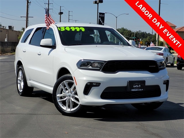 Used 2022 Dodge Durango GT with VIN 1C4RDJDG3NC218772 for sale in Visalia, CA