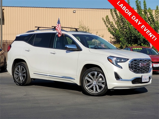 Used 2021 GMC Terrain Denali with VIN 3GKALXEV1ML398275 for sale in Visalia, CA