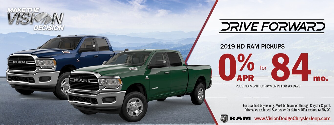 Vision Dodge Chrysler Jeep Ram Car Dealership in Rochester