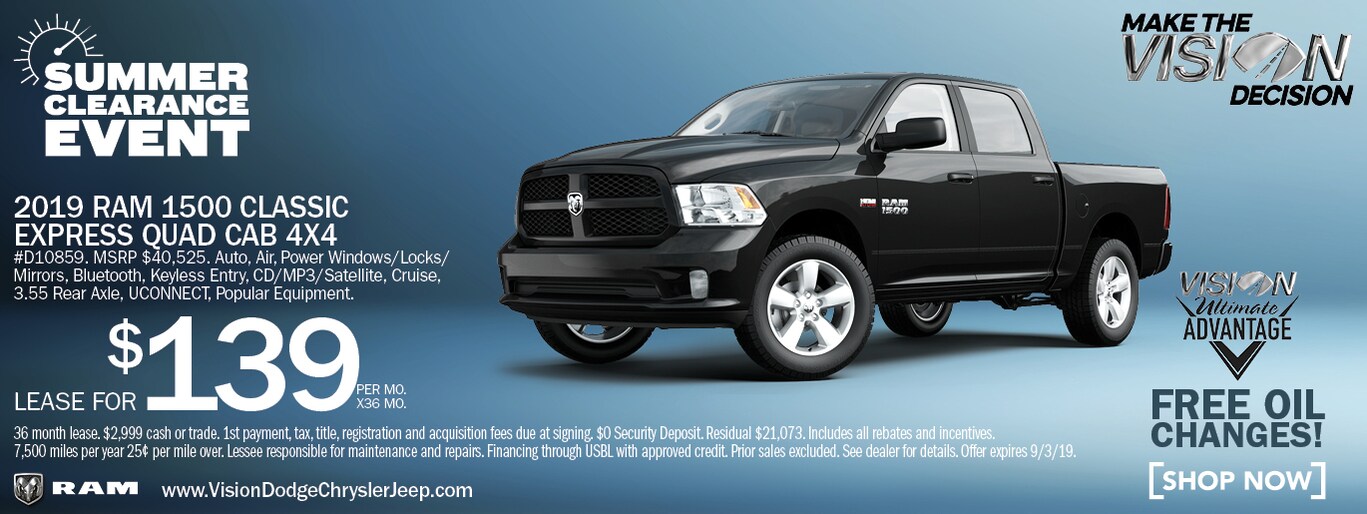 Vision Dodge Chrysler Jeep Ram Car Dealership in Rochester