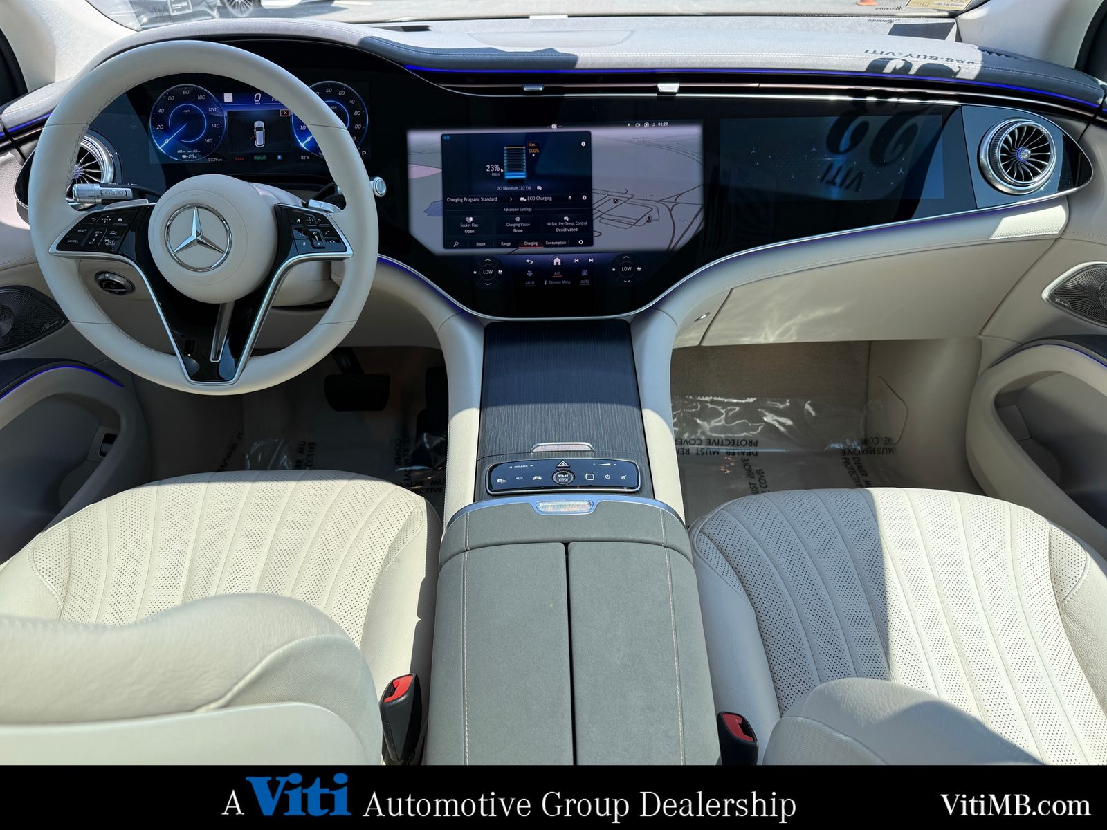 Certified 2023 Mercedes-Benz EQS SUV Base with VIN 4JGDM4EB5PA018761 for sale in Tiverton, RI