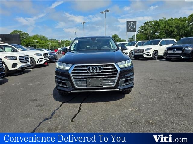 Used 2018 Audi Q7 Premium Plus with VIN WA1LAAF74JD043216 for sale in Tiverton, RI