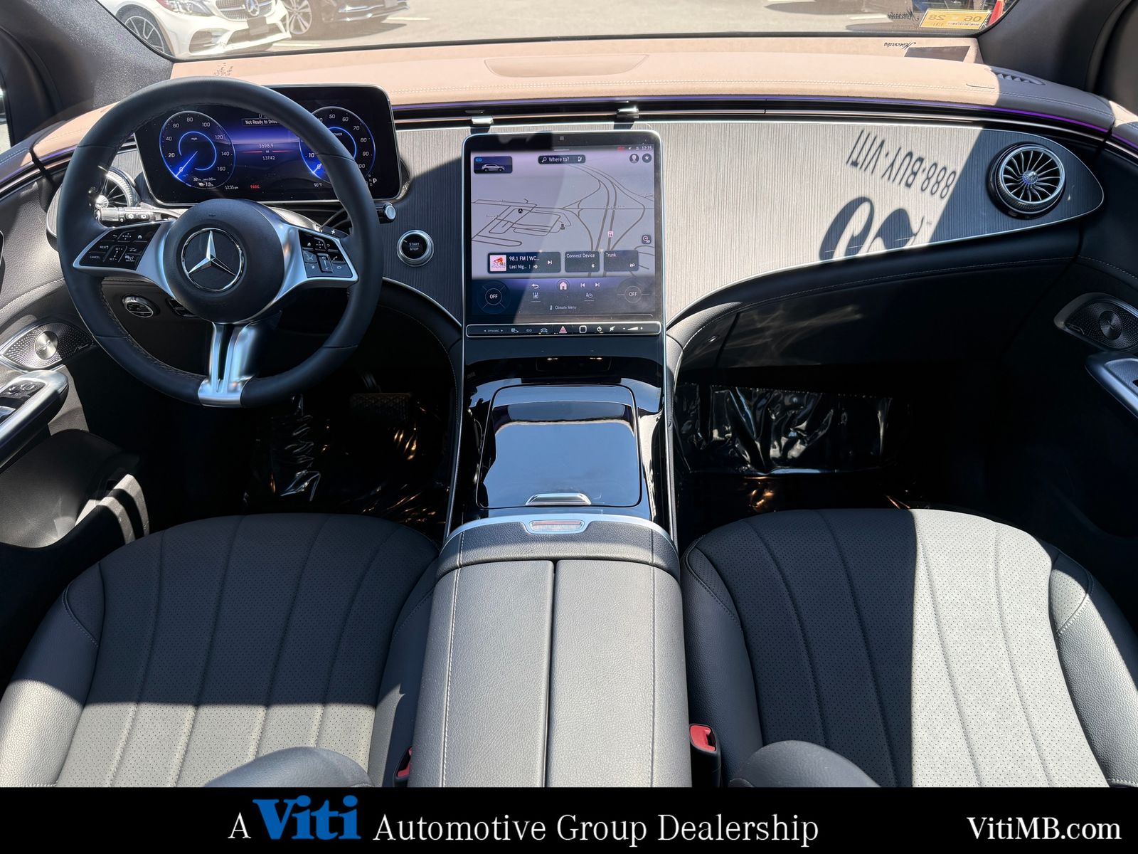 Certified 2023 Mercedes-Benz EQE SUV Base with VIN 4JGGM1CB3PA005053 for sale in Tiverton, RI