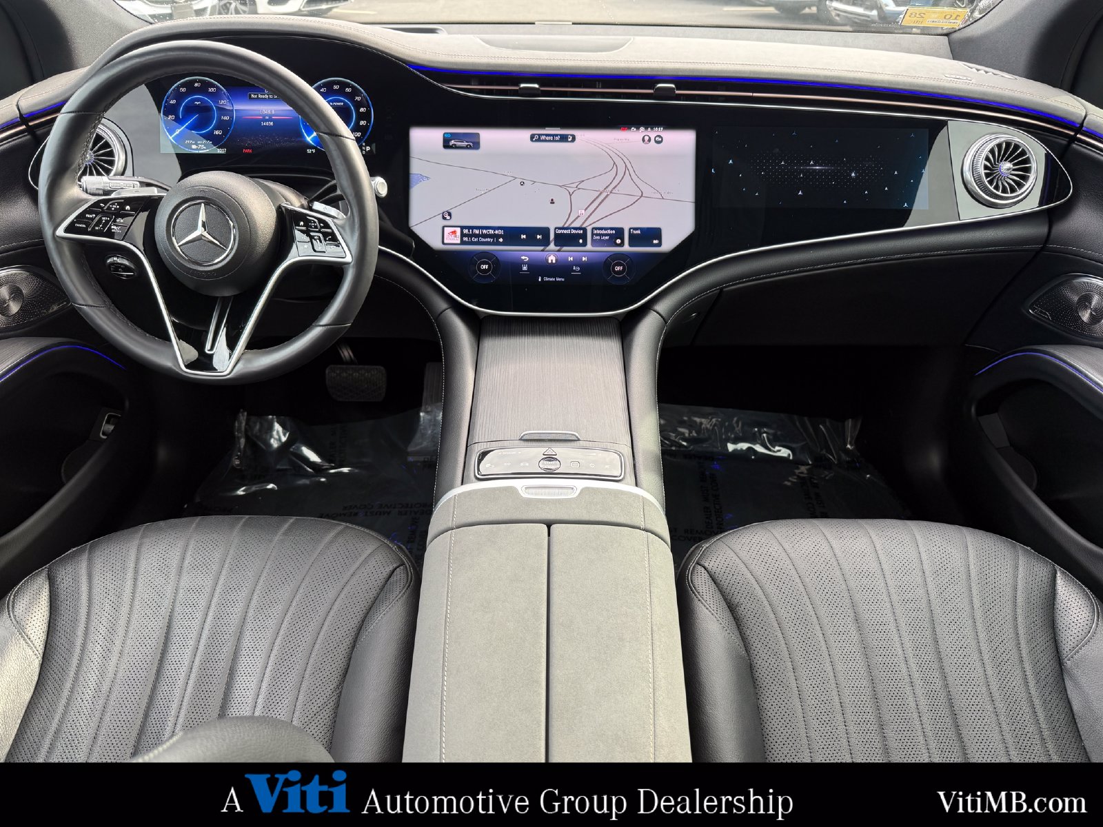 Certified 2023 Mercedes-Benz EQS SUV Base with VIN 4JGDM4EB1PA007708 for sale in Tiverton, RI