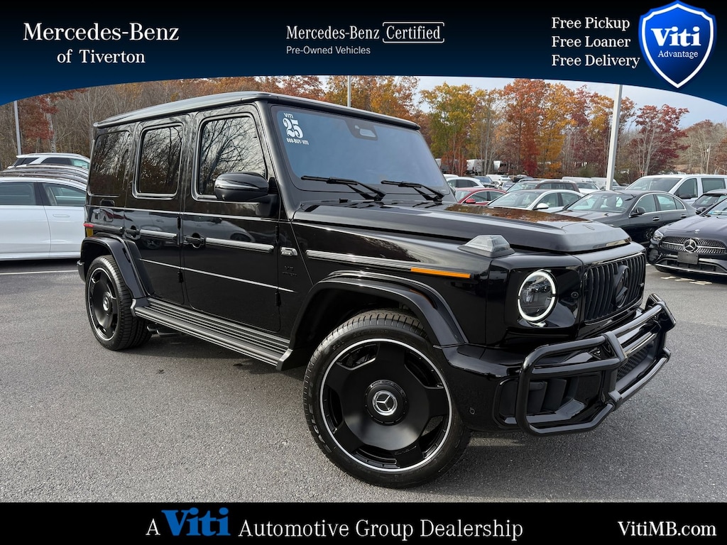 Certified 2025 Mercedes-Benz G-Class G 63 AMG® SUV