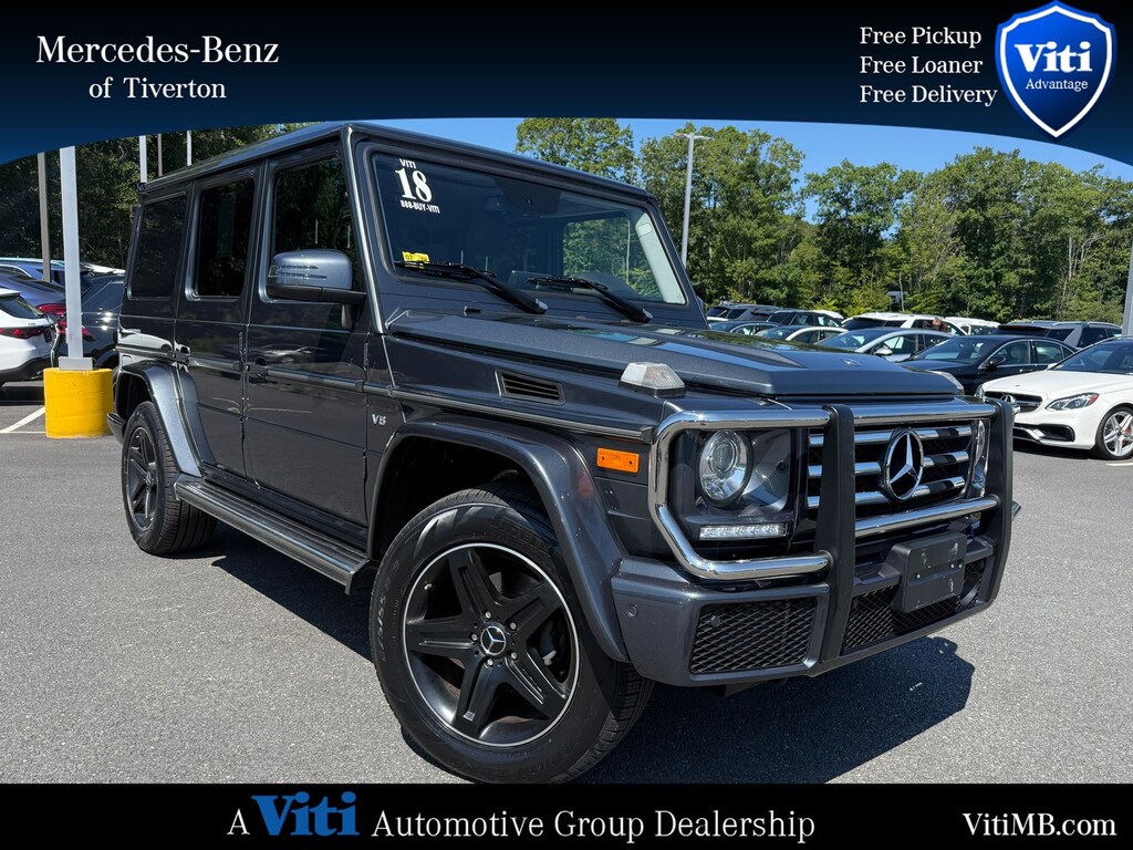 Used 2018 Mercedes-Benz G-Class G 550 SUV