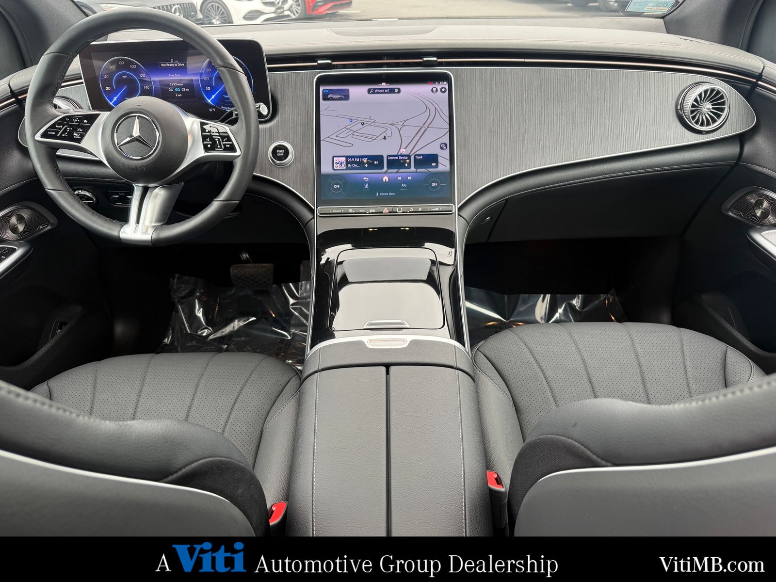 Certified 2024 Mercedes-Benz EQE SUV Base with VIN 4JGGM1CB9RA055443 for sale in Tiverton, RI