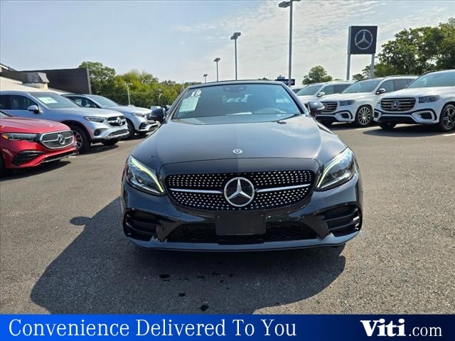 Certified 2019 Mercedes-Benz C-Class Cabriolet C300 with VIN WDDWK8EB5KF790978 for sale in Tiverton, RI