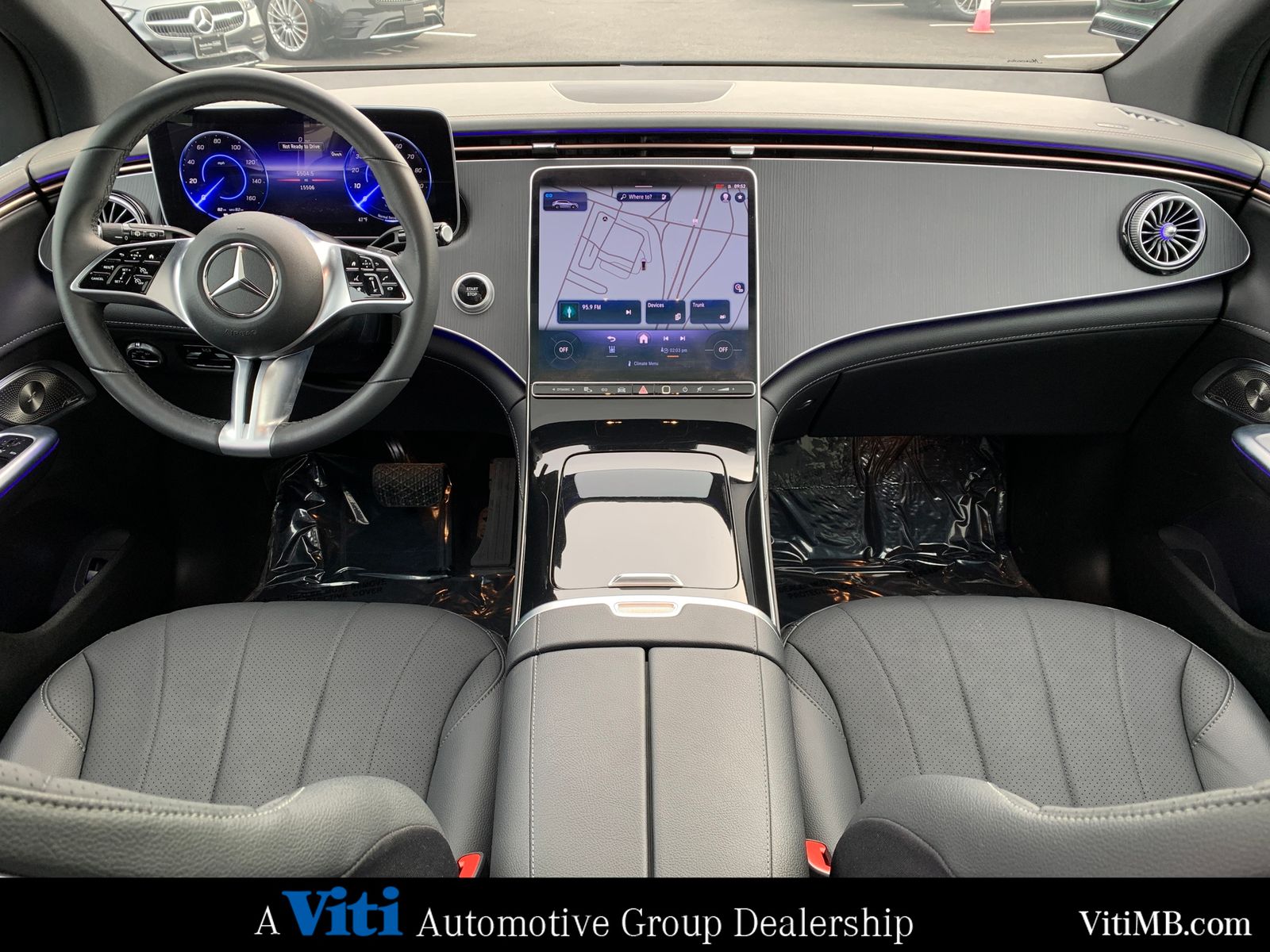 Certified 2023 Mercedes-Benz EQE SUV Base with VIN 4JGGM1CB8PA033429 for sale in Tiverton, RI