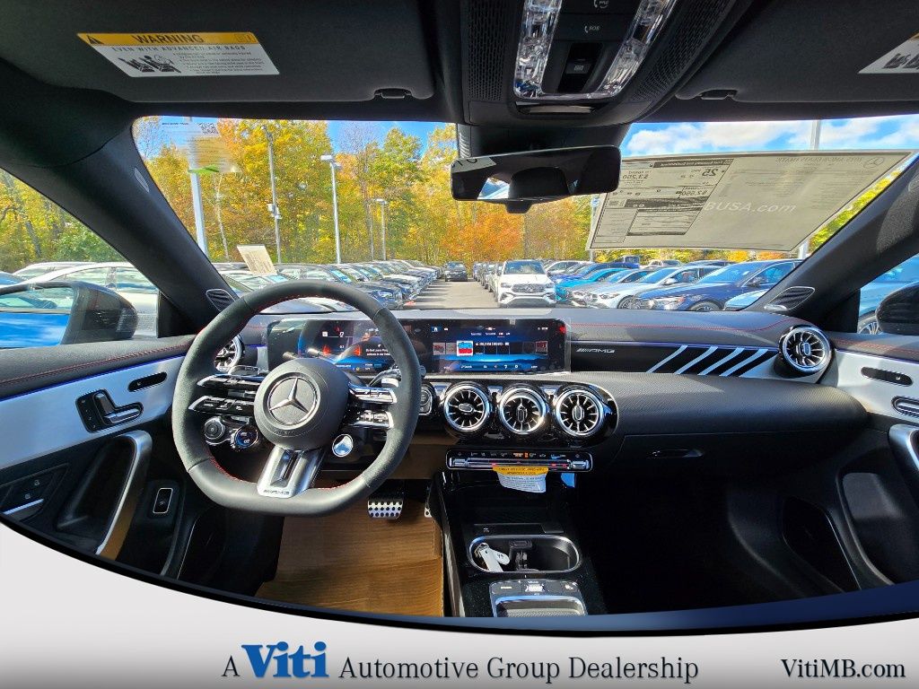 Certified 2025 Mercedes-Benz CLA AMG CLA35 with VIN W1K5J5BB2SN524471 for sale in Tiverton, RI