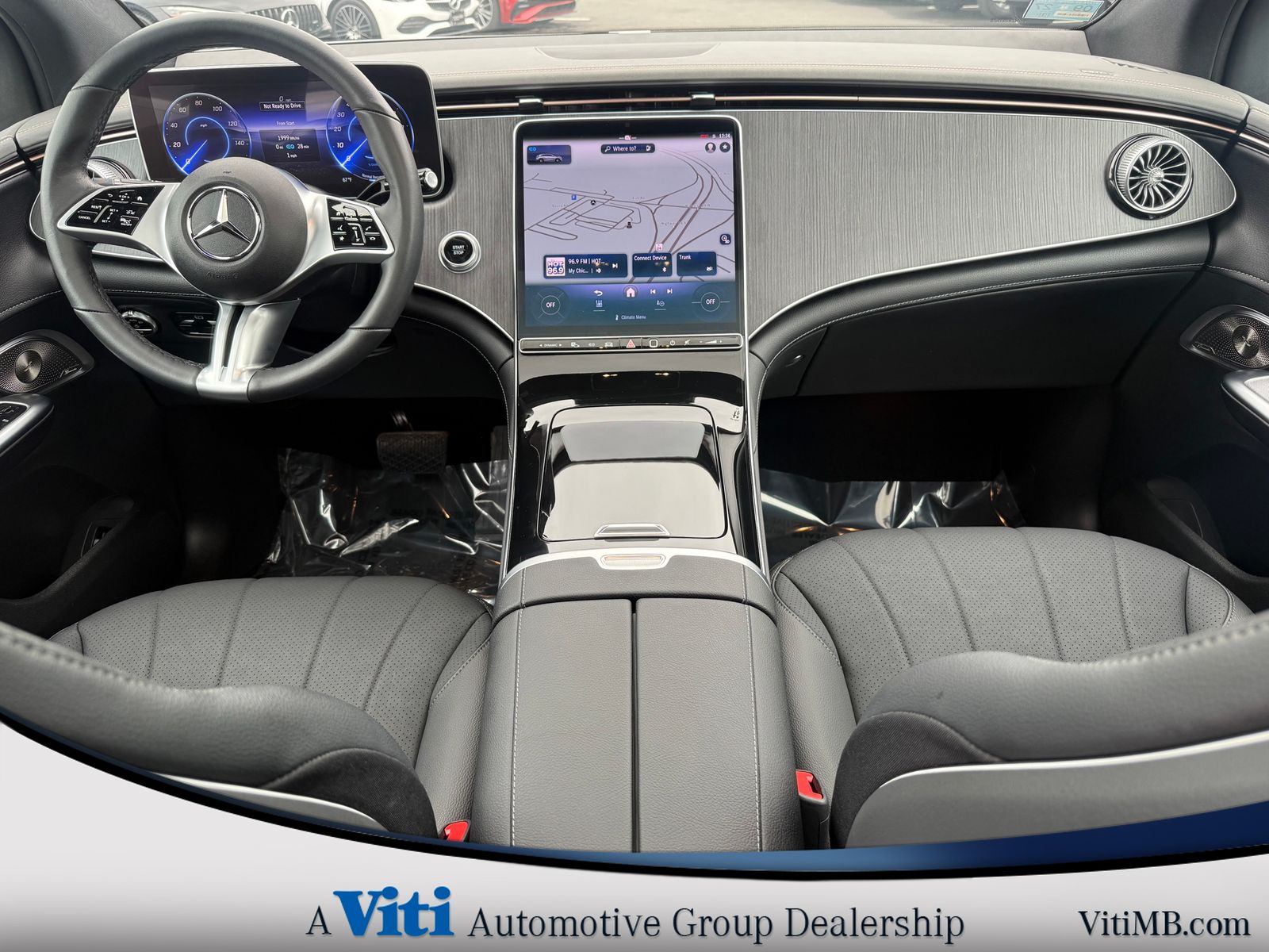 Certified 2024 Mercedes-Benz EQE SUV Base with VIN 4JGGM1CB9RA055443 for sale in Tiverton, RI