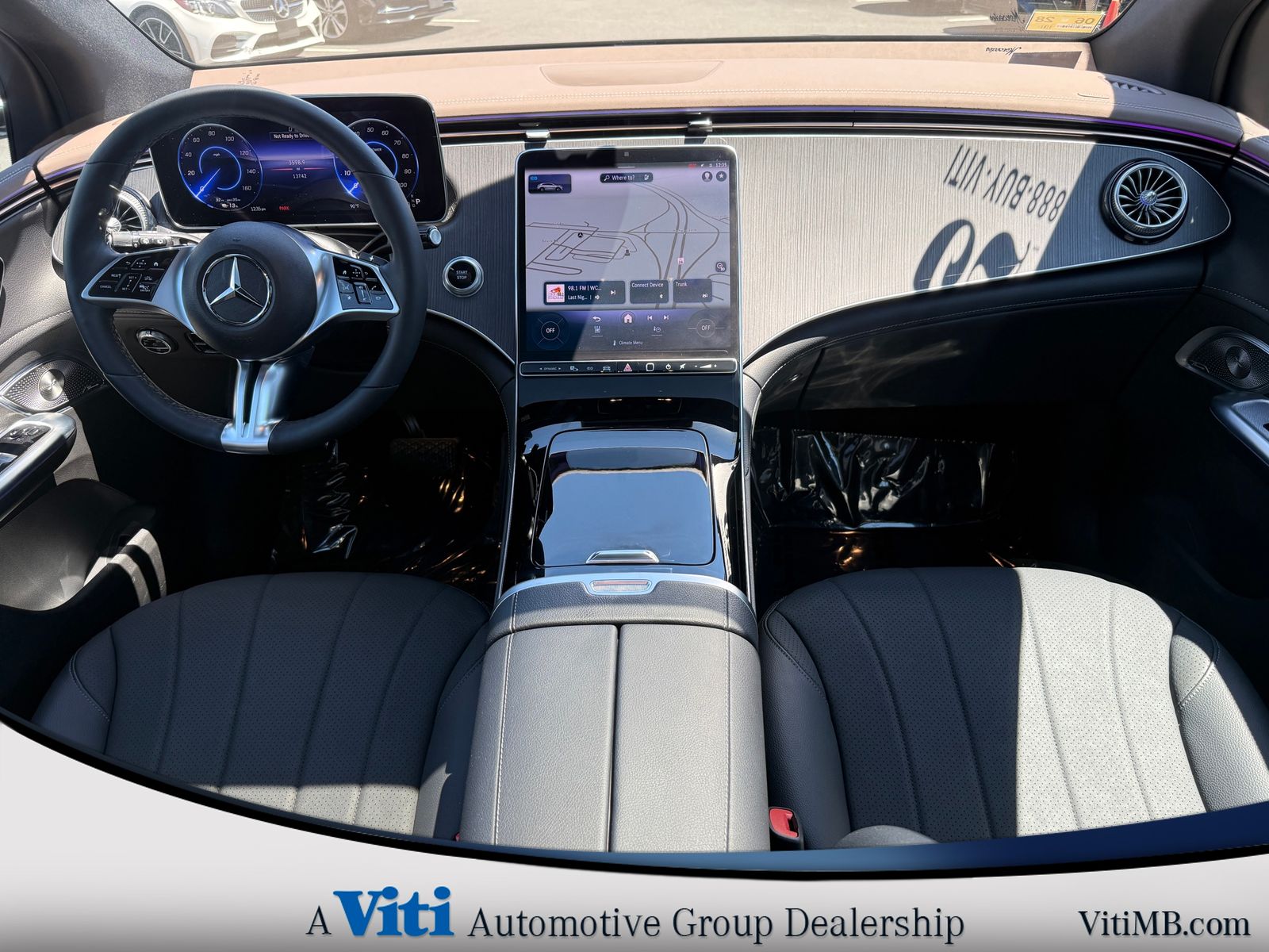 Certified 2023 Mercedes-Benz EQE SUV Base with VIN 4JGGM1CB3PA005053 for sale in Tiverton, RI