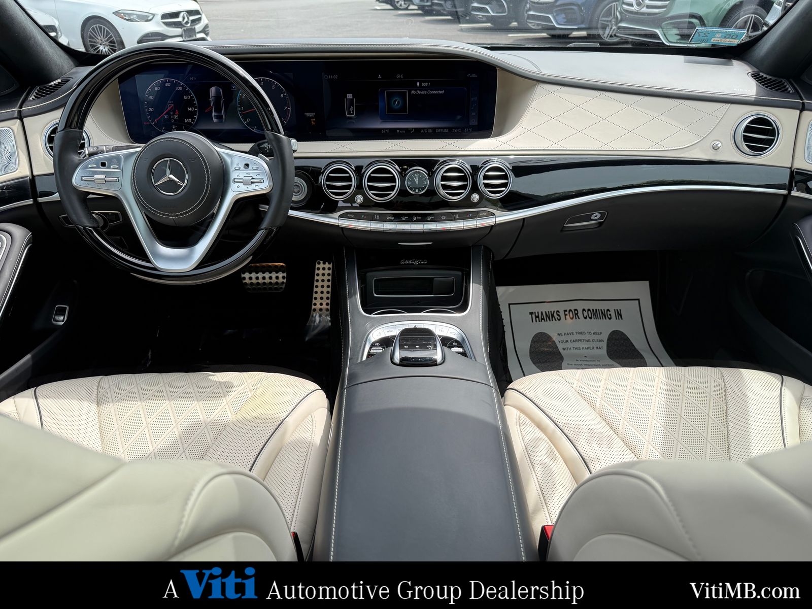 Certified 2019 Mercedes-Benz S-Class S560 with VIN WDDUG8GB0KA482538 for sale in Tiverton, RI