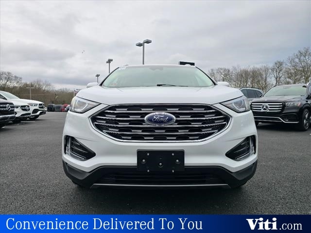 Used 2020 Ford Edge SEL with VIN 2FMPK4J96LBA44578 for sale in Tiverton, RI