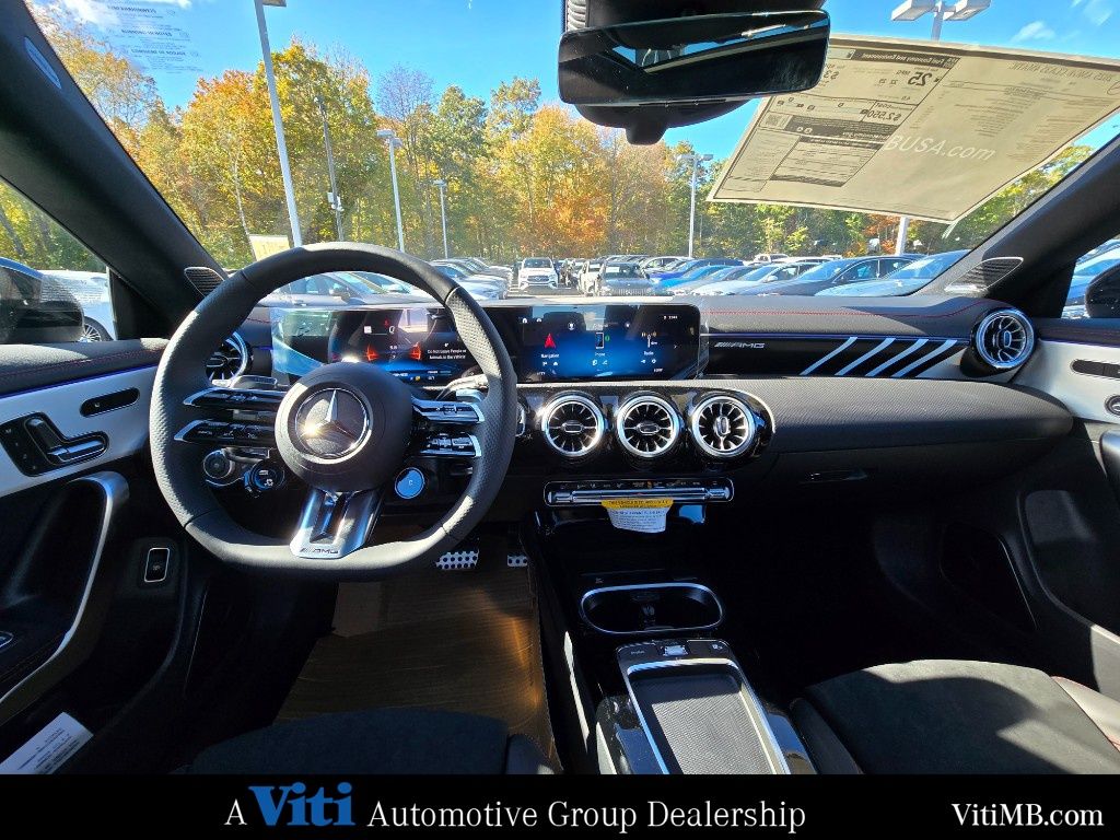 Certified 2025 Mercedes-Benz CLA AMG CLA35 with VIN W1K5J5BB4SN509471 for sale in Tiverton, RI