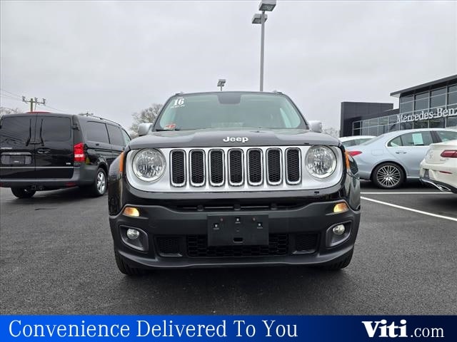 Used 2016 Jeep Renegade Limited with VIN ZACCJBDT8GPC72102 for sale in Tiverton, RI