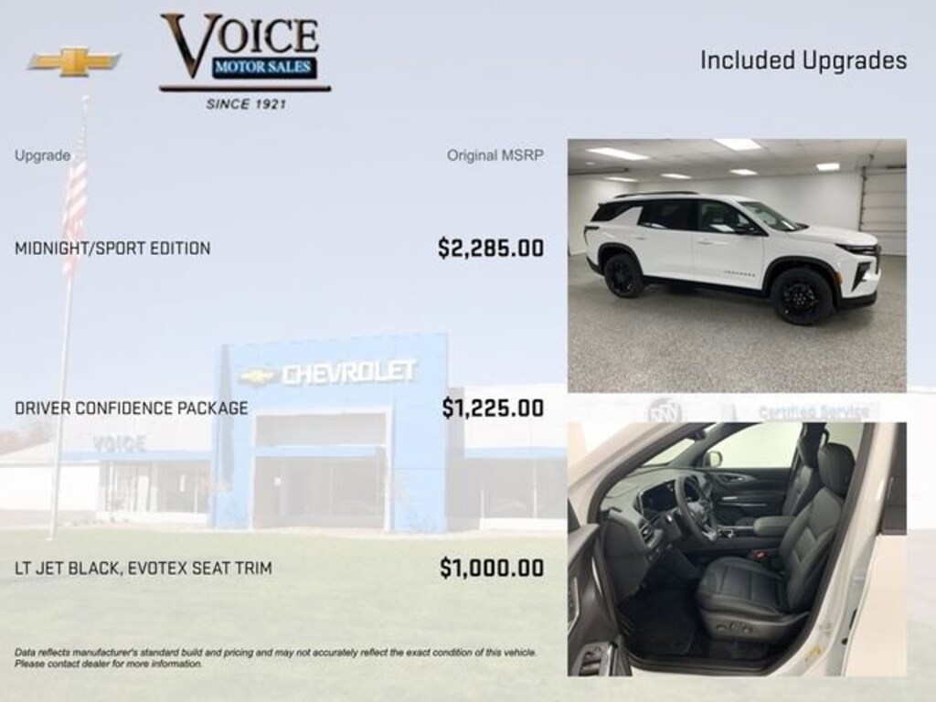 New 2026 Chevrolet Traverse LT SUV