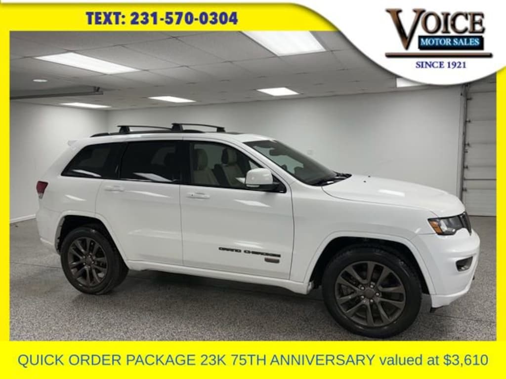 Used 2017 Jeep Grand Cherokee Limited 75th Anniversary Edition