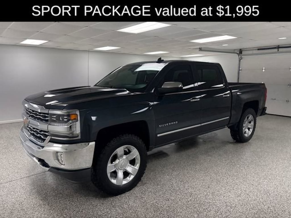 Used 2018 Chevrolet Silverado 1500 LTZ Truck