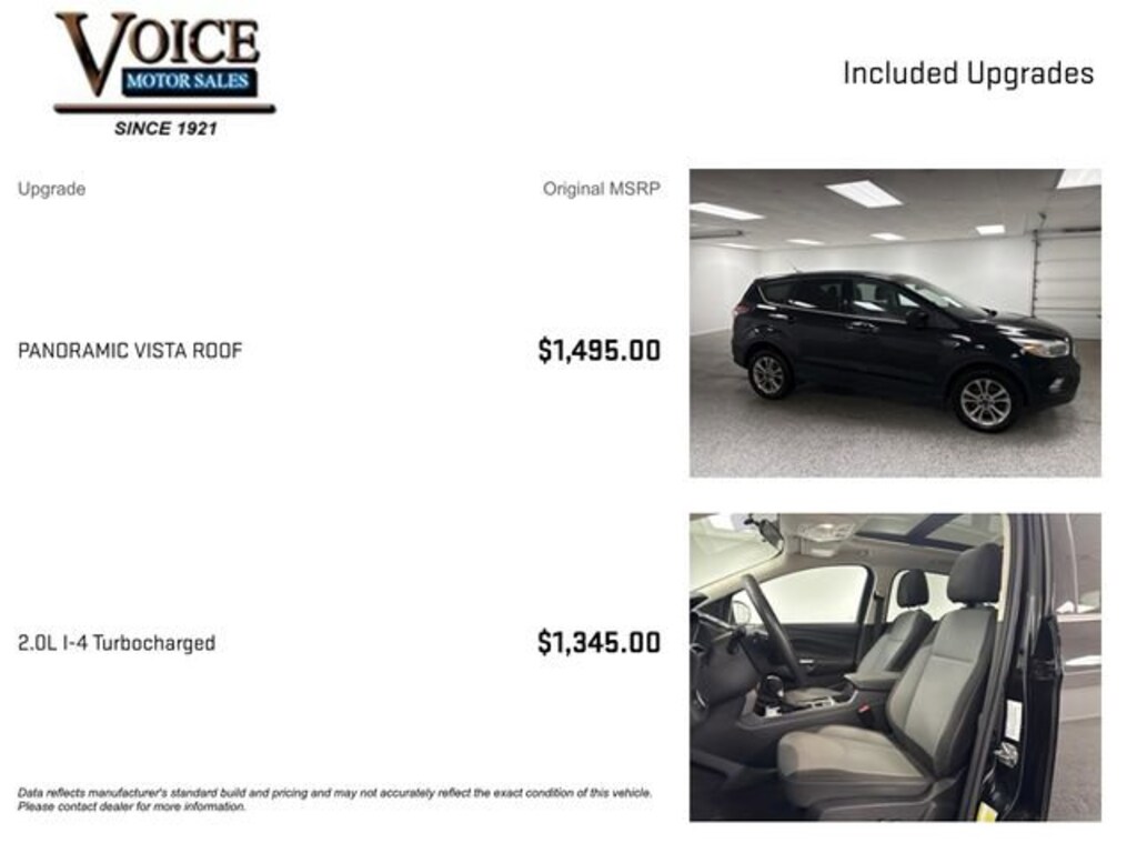 Used 2017 Ford Escape SE