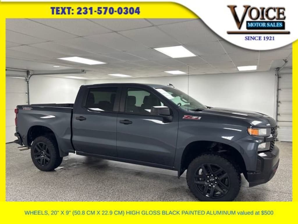 Used 2021 Chevrolet Silverado 1500 Custom Trail Boss Truck
