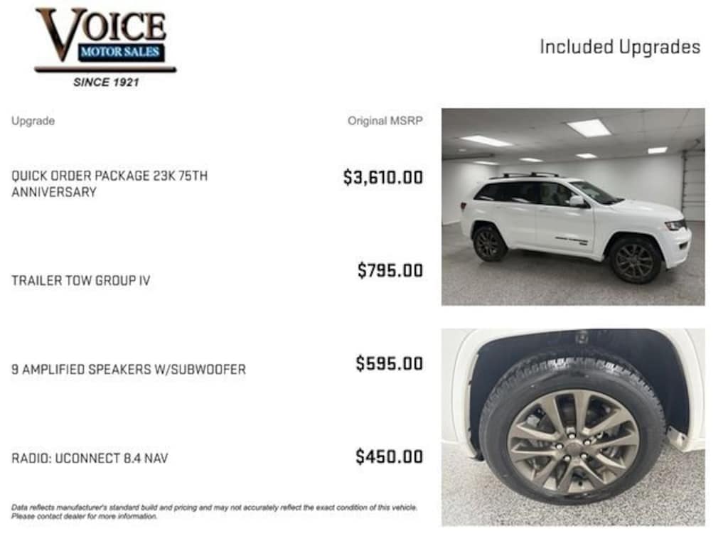 Used 2017 Jeep Grand Cherokee Limited 75th Anniversary Edition