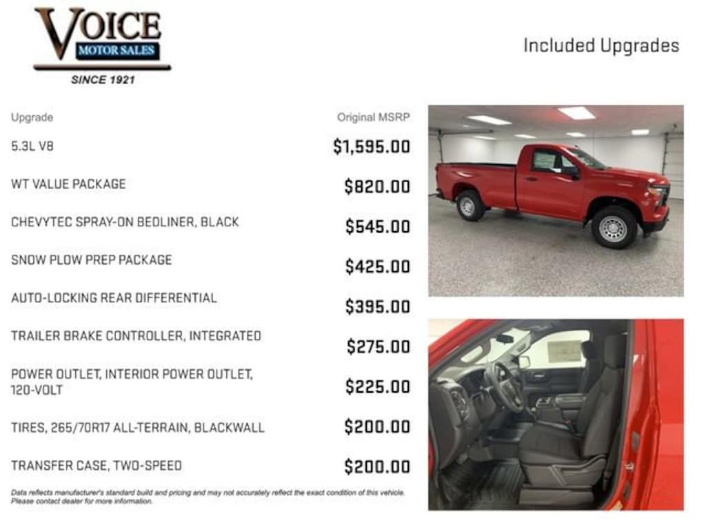 New 2026 Chevrolet Silverado 1500 WT Truck