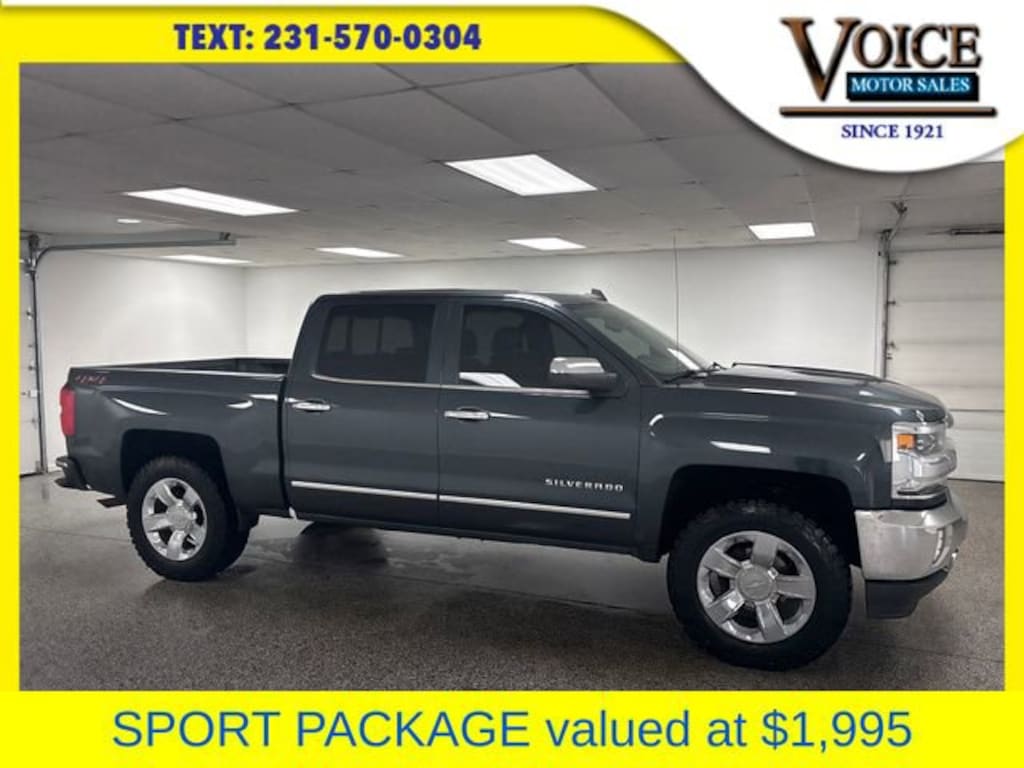 Used 2018 Chevrolet Silverado 1500 LTZ Truck